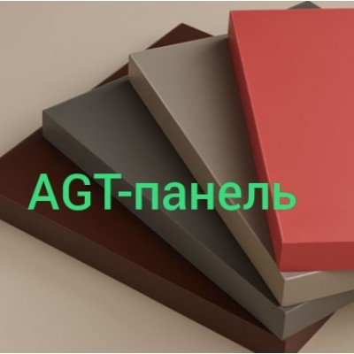Кухни с фасадами  AGT-панель